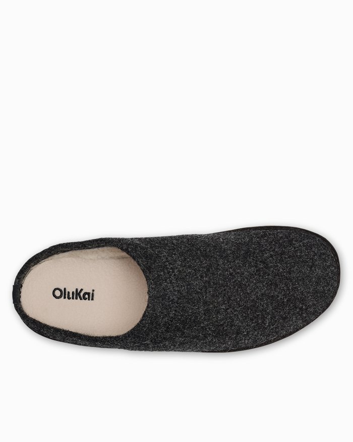 Men's OluKai Hamani Hulu Felt Mules - Image 10