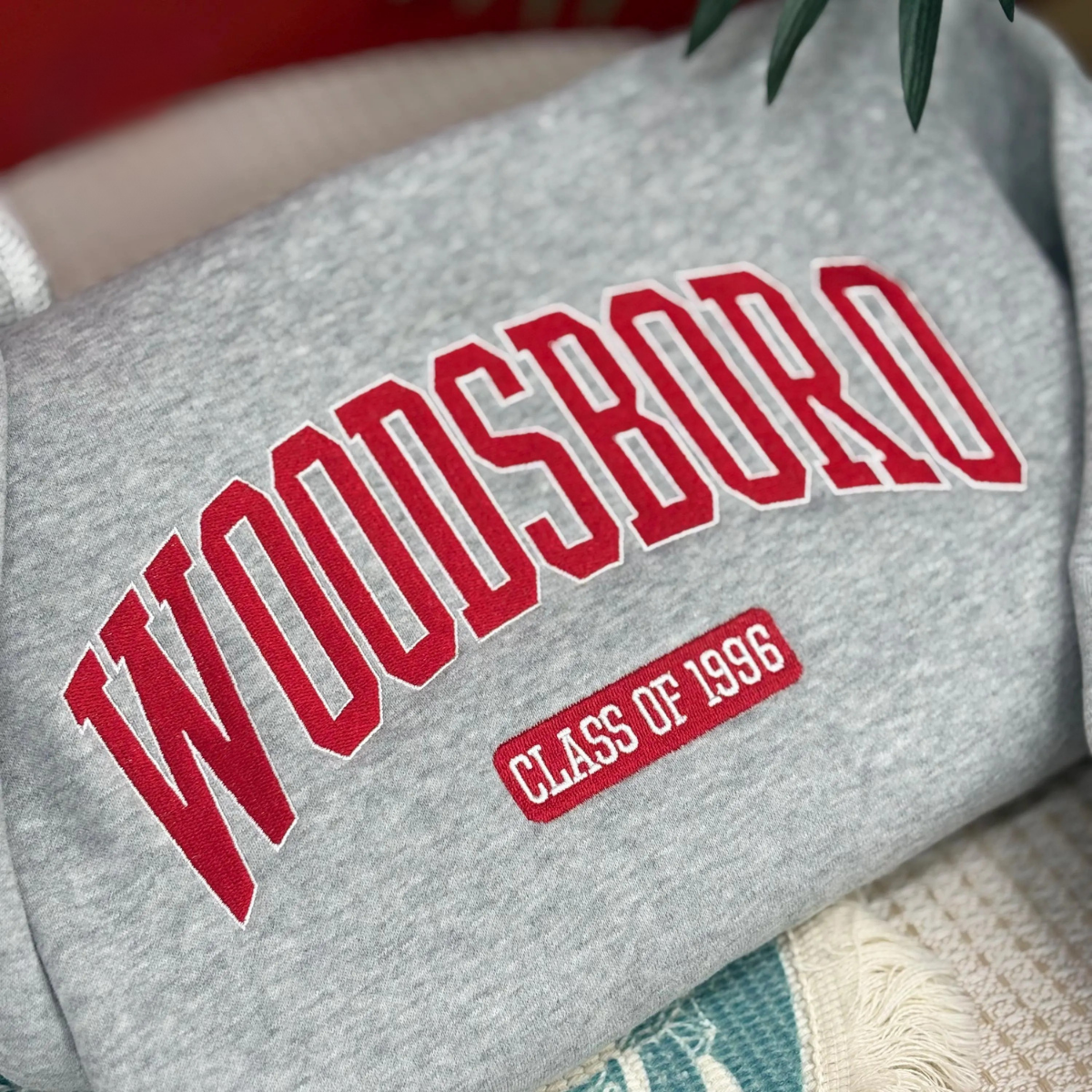 Woodsboro Embroidered Sweatshirt, Woodsboro Class Of 1996, Horror Movie Shirt - Image 3