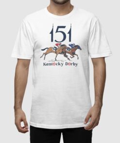 Alternative view of 151st Kentucky Derby Horse Racing Shirt