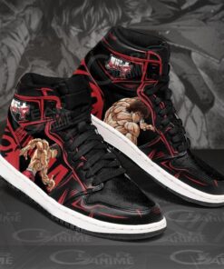 Alternative view of Baki Hanma J1s Sneakers Custom Anime Shoes