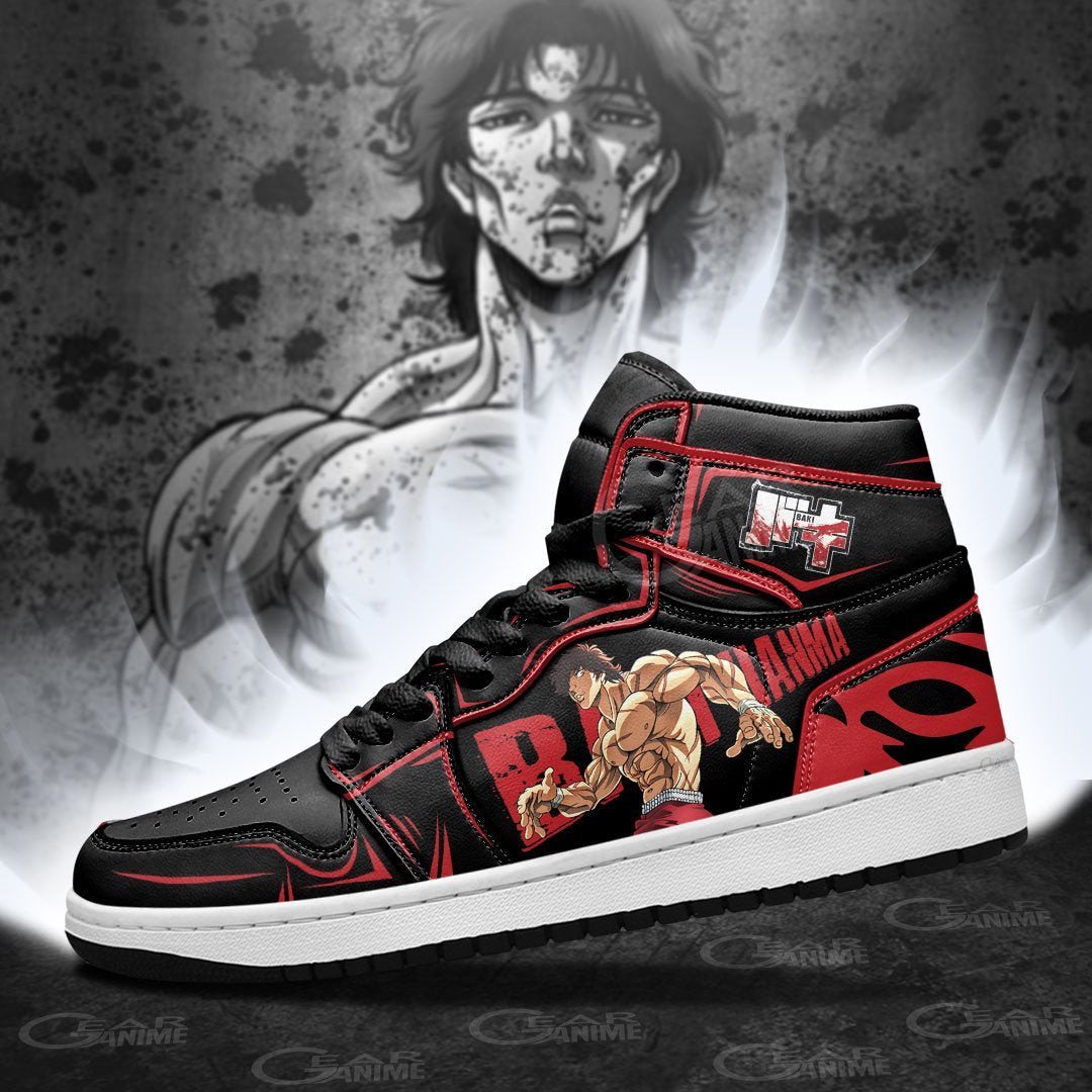 Baki Hanma J1s Sneakers Custom Anime Shoes - Image 3