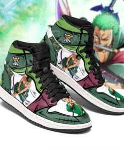 Roronoa Zoro J1s Sneakers Custom Anime Shoes