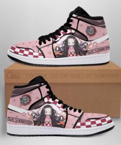 Alternative view of Nezuko J1s Sneakers Characters Style