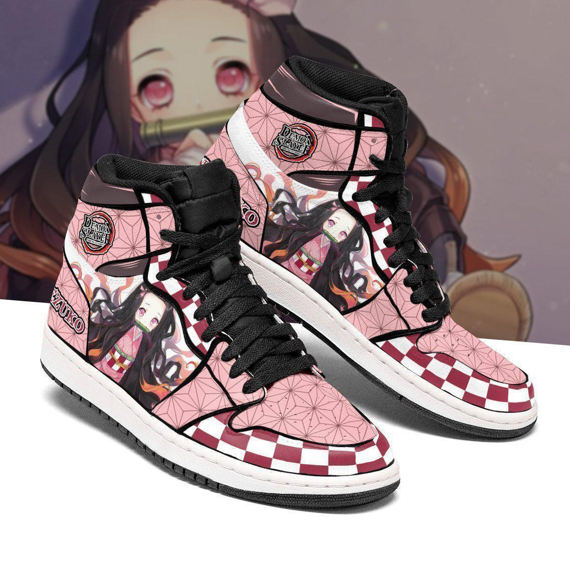 Nezuko J1s Sneakers Characters Style
