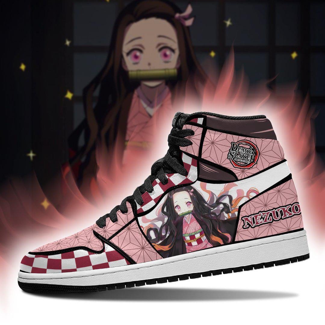 Nezuko J1s Sneakers Characters Style - Image 3
