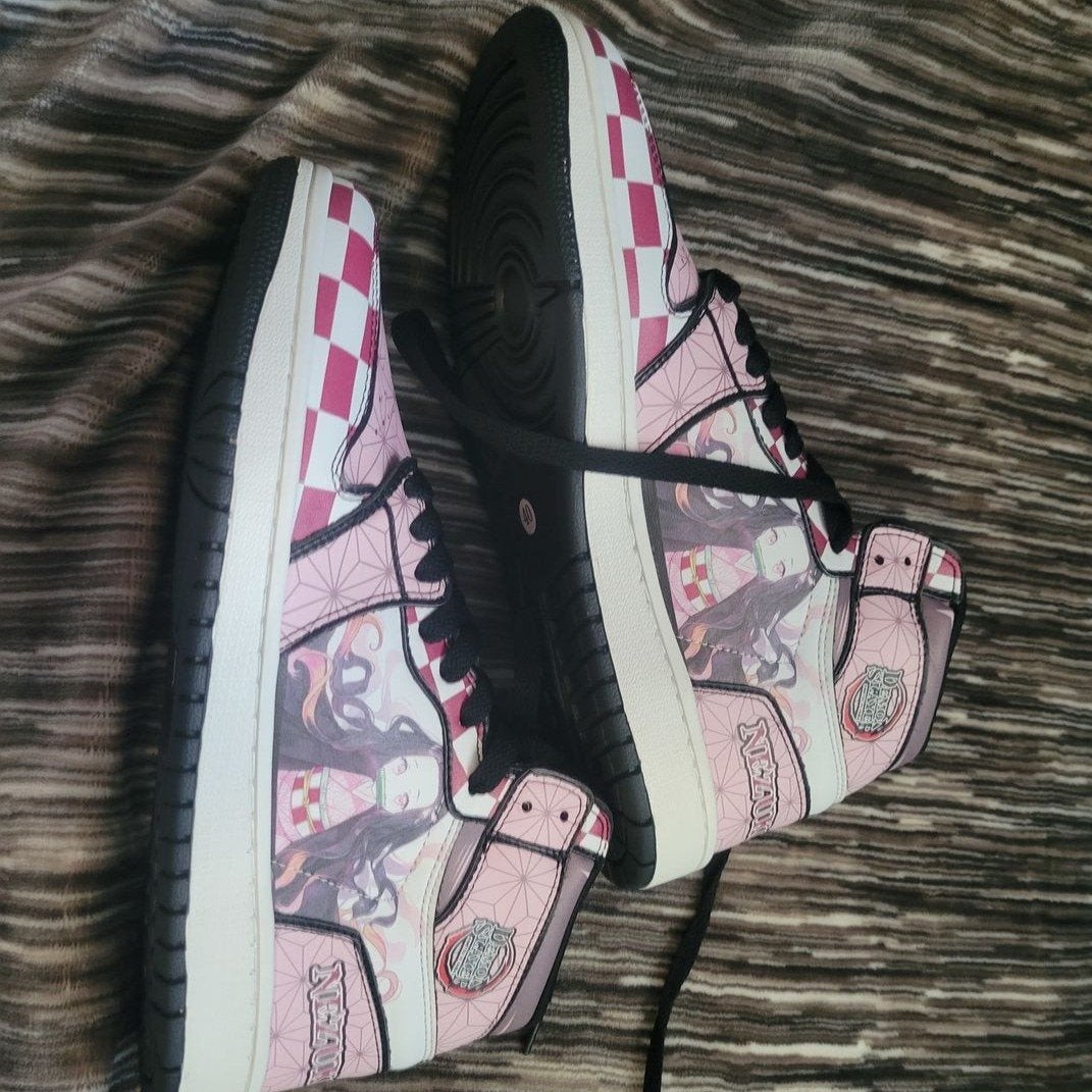 Nezuko J1s Sneakers Characters Style - Image 4