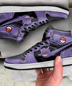 Gengar J1s Sneakers Poke Ghost Type