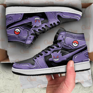 Gengar J1s Sneakers Poke Ghost Type