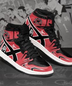 Alternative view of Nekoma High J1s Sneakers Anime
