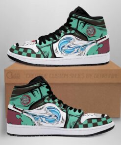 Tanjro Water Breathing J1s Sneakers Anime