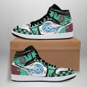 Tanjro Water Breathing J1s Sneakers Anime