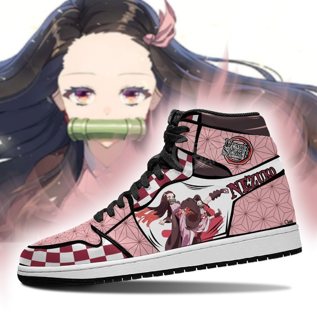 Nezuko Kamado J1s Sneakers Anime - Image 3