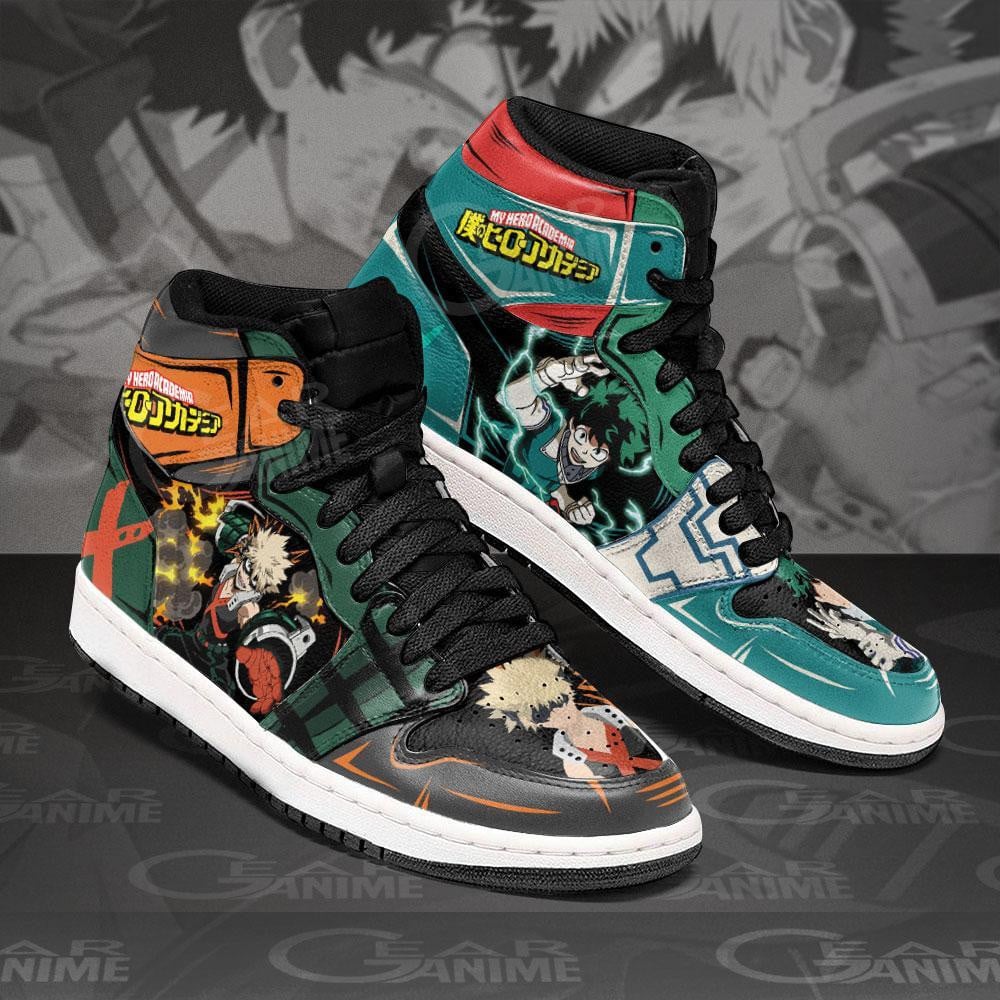 Katsuki And Deku J1s Sneakers - Image 2