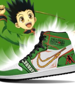 Gon Freecss J1s Sneakers Custom Anime Shoes