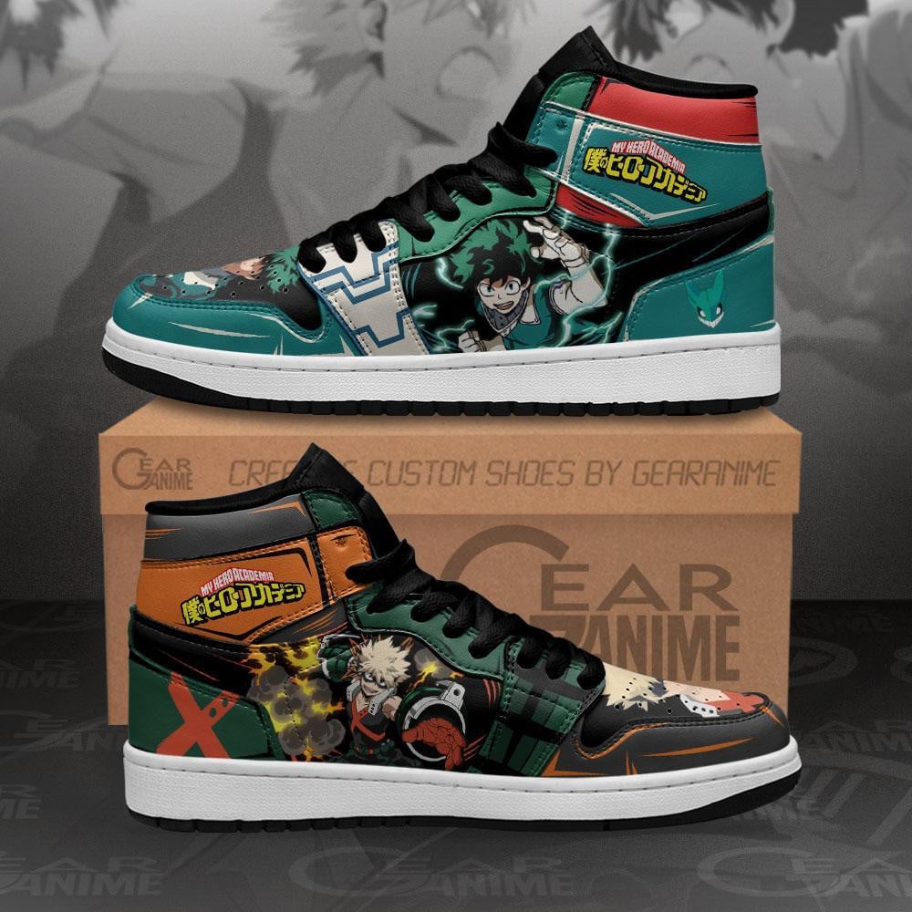 Katsuki And Deku J1s Sneakers