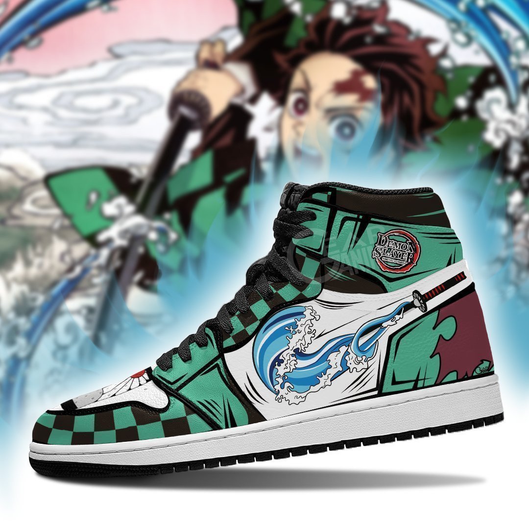 Tanjro Water Breathing J1s Sneakers Anime - Image 3