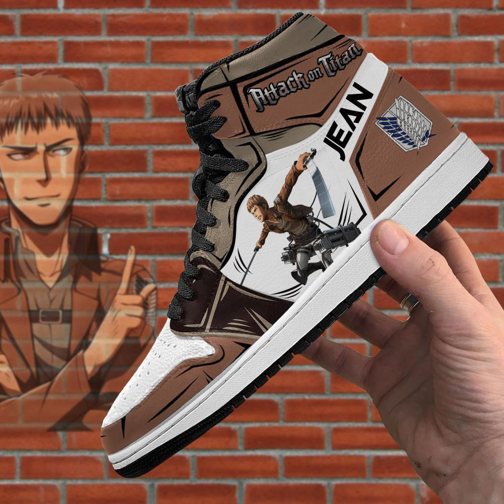 Jean Kirstein J1s Sneakers Anime Shingeki - Image 4