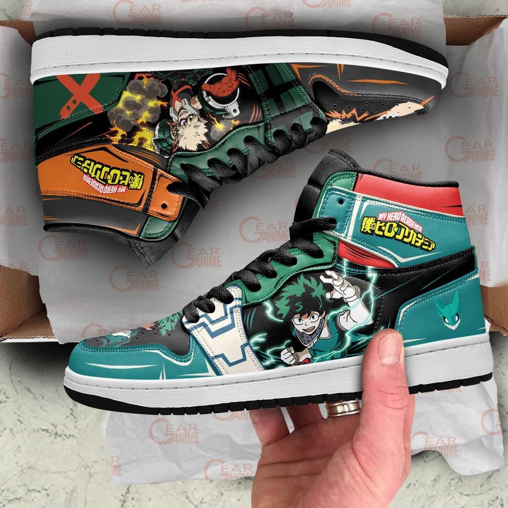 Katsuki And Deku J1s Sneakers - Image 3