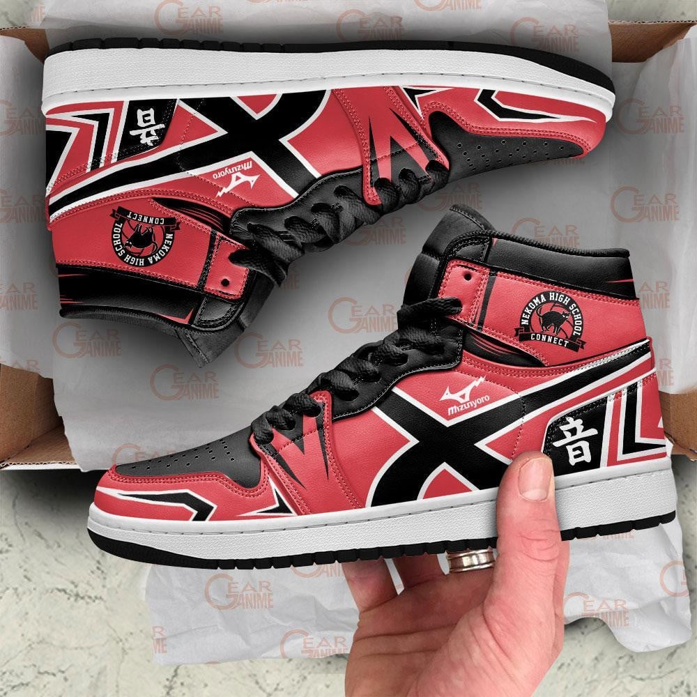 Nekoma High J1s Sneakers Anime - Image 3