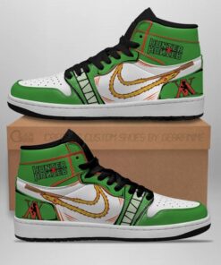 Alternative view of Gon Freecss J1s Sneakers Custom Anime Shoes