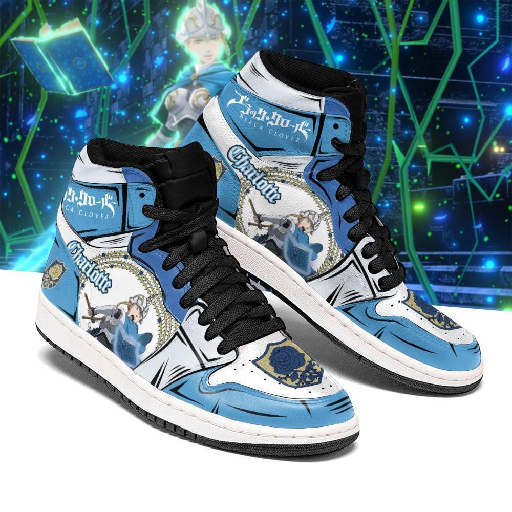 Blue Rose Charlotte Roselei J1s Sneakers Anime