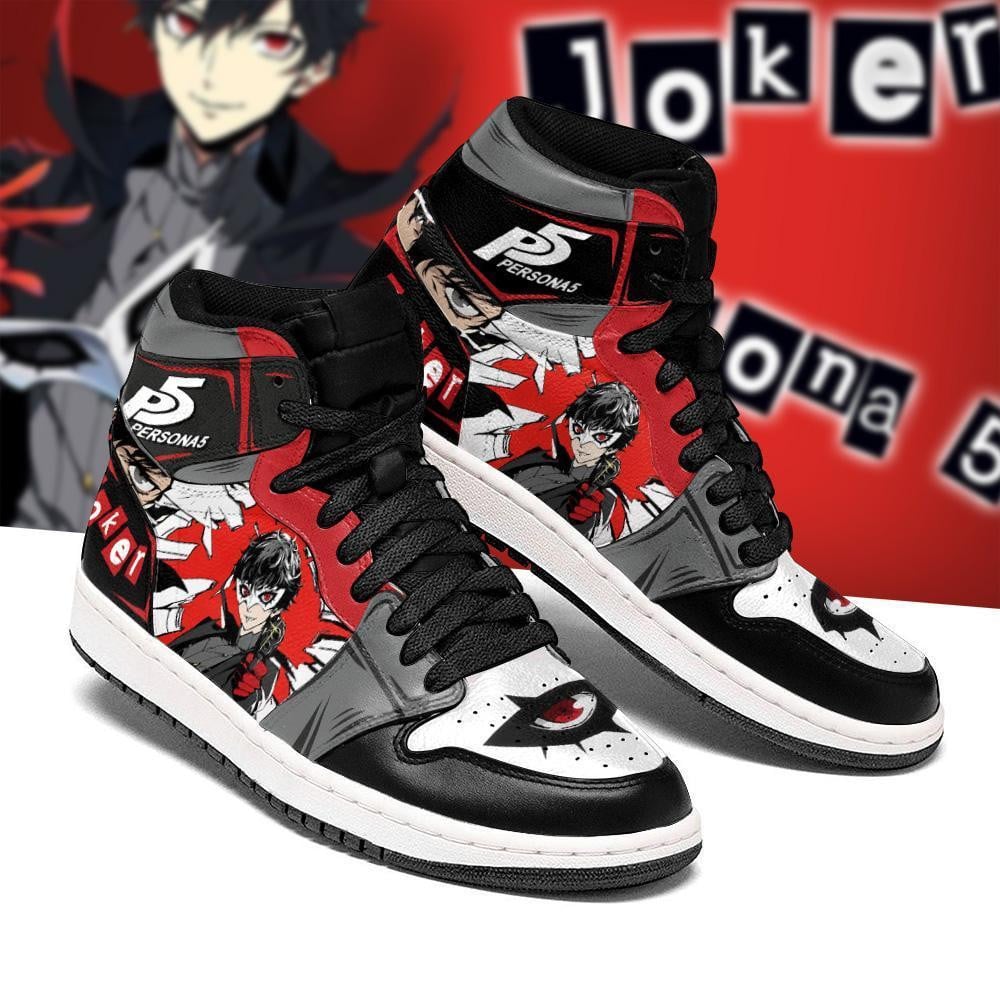 Persona 5 Ren Joker Amamiya J1s Sneakers - Image 2