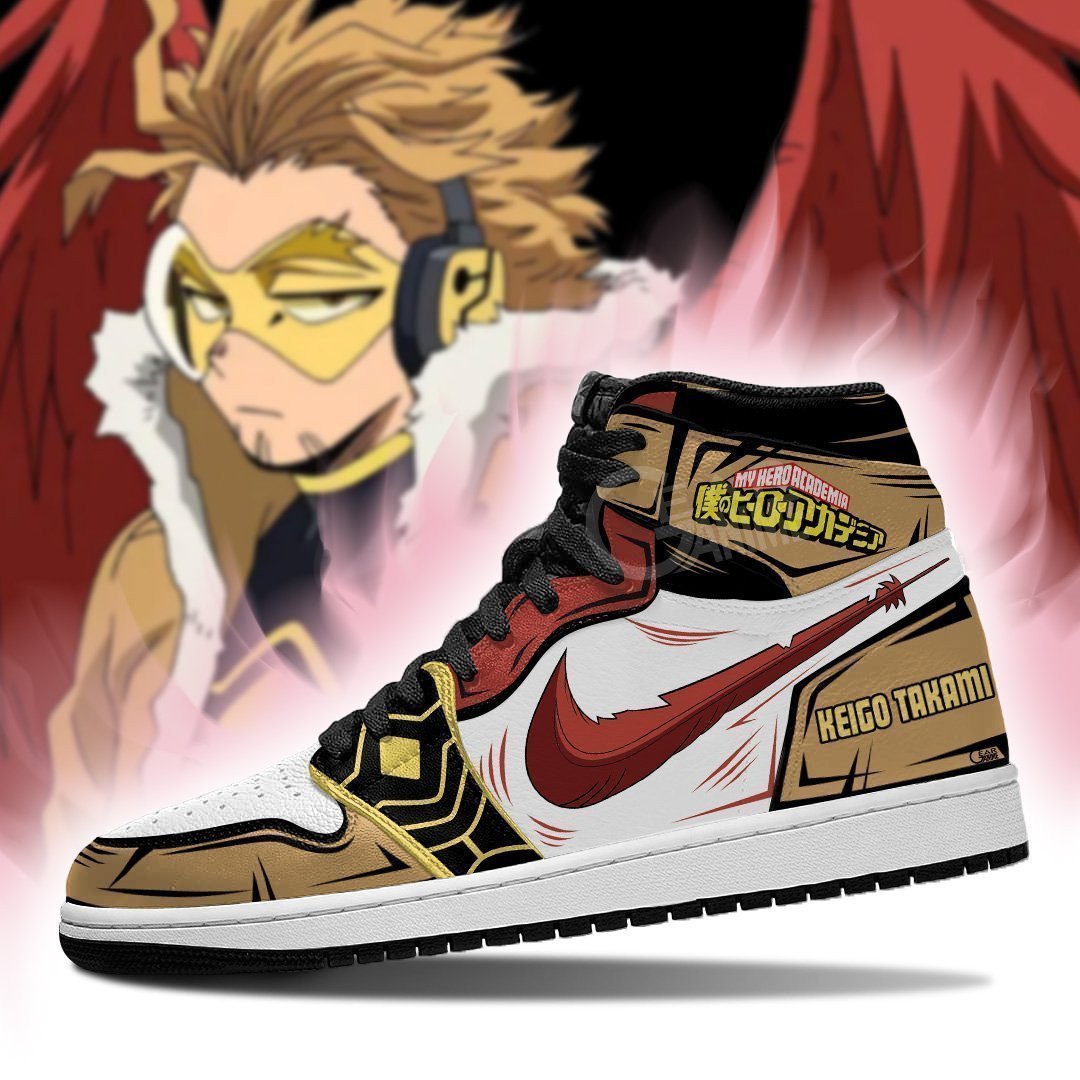 Keigo Takami Hawks Hero J1s Sneakers Anime - Image 3