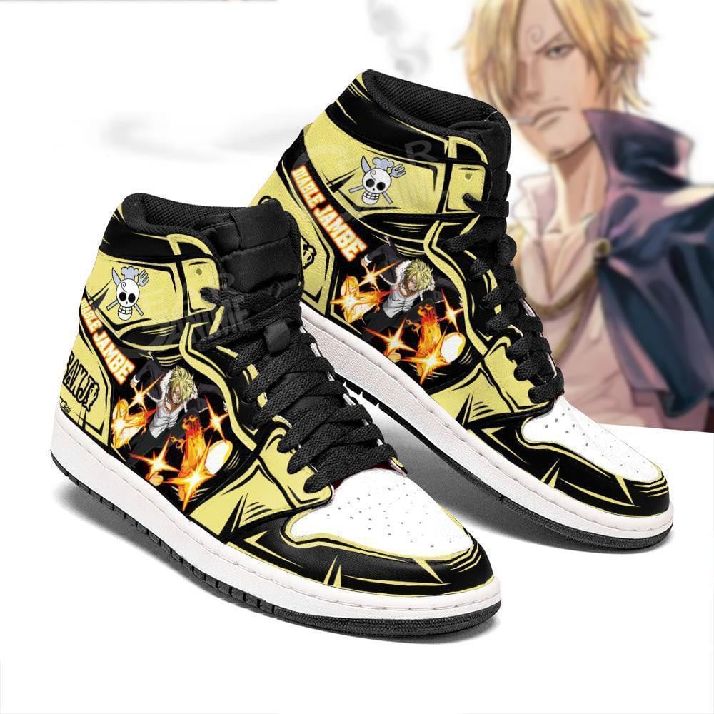 Vinsmoke Sanji J1s Sneakers Anime Diable Jambe - Image 2