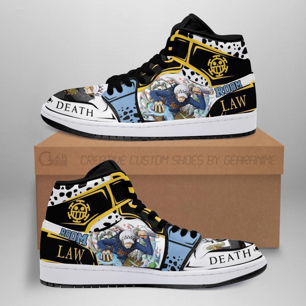 Trafalgar D. Water Law J1s Sneakers Anime