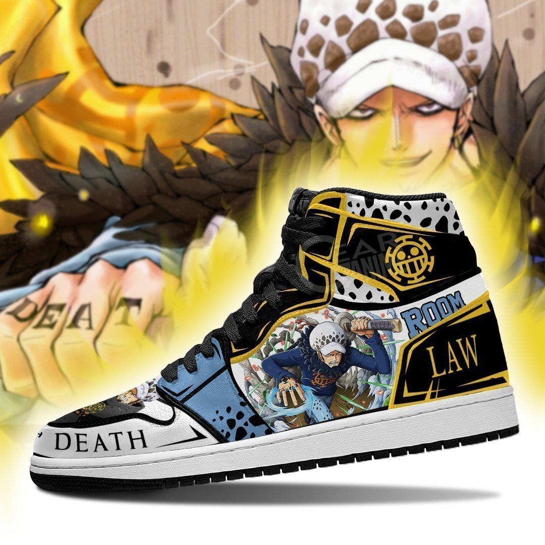 Trafalgar D. Water Law J1s Sneakers Anime - Image 3