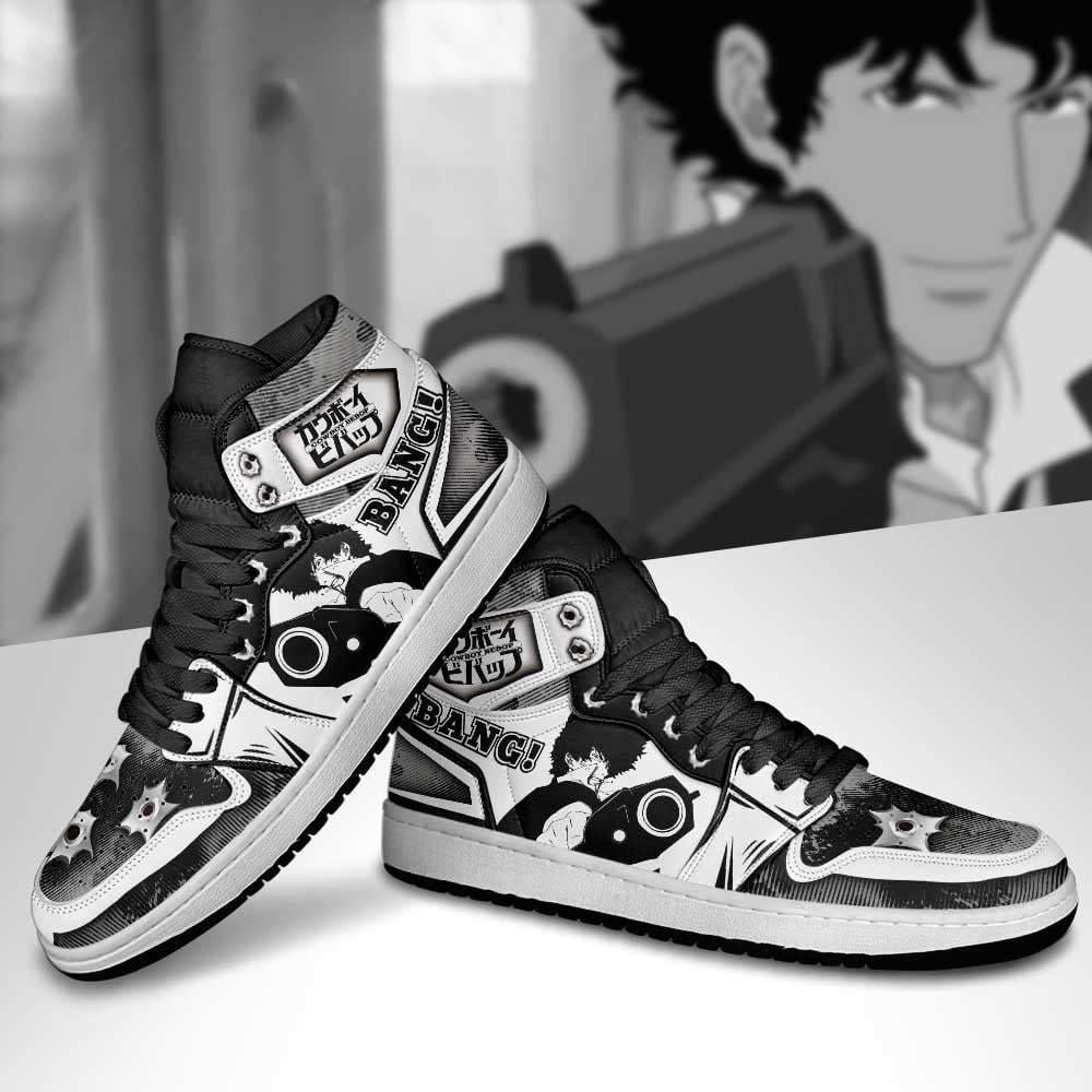 Spike Spiegel J1s Sneakers Manga Style - Image 4