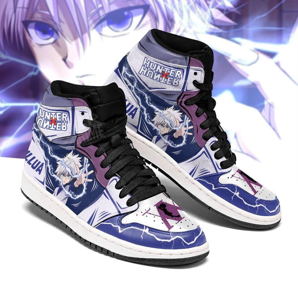 Killua Lightning J1s Sneakers Anime