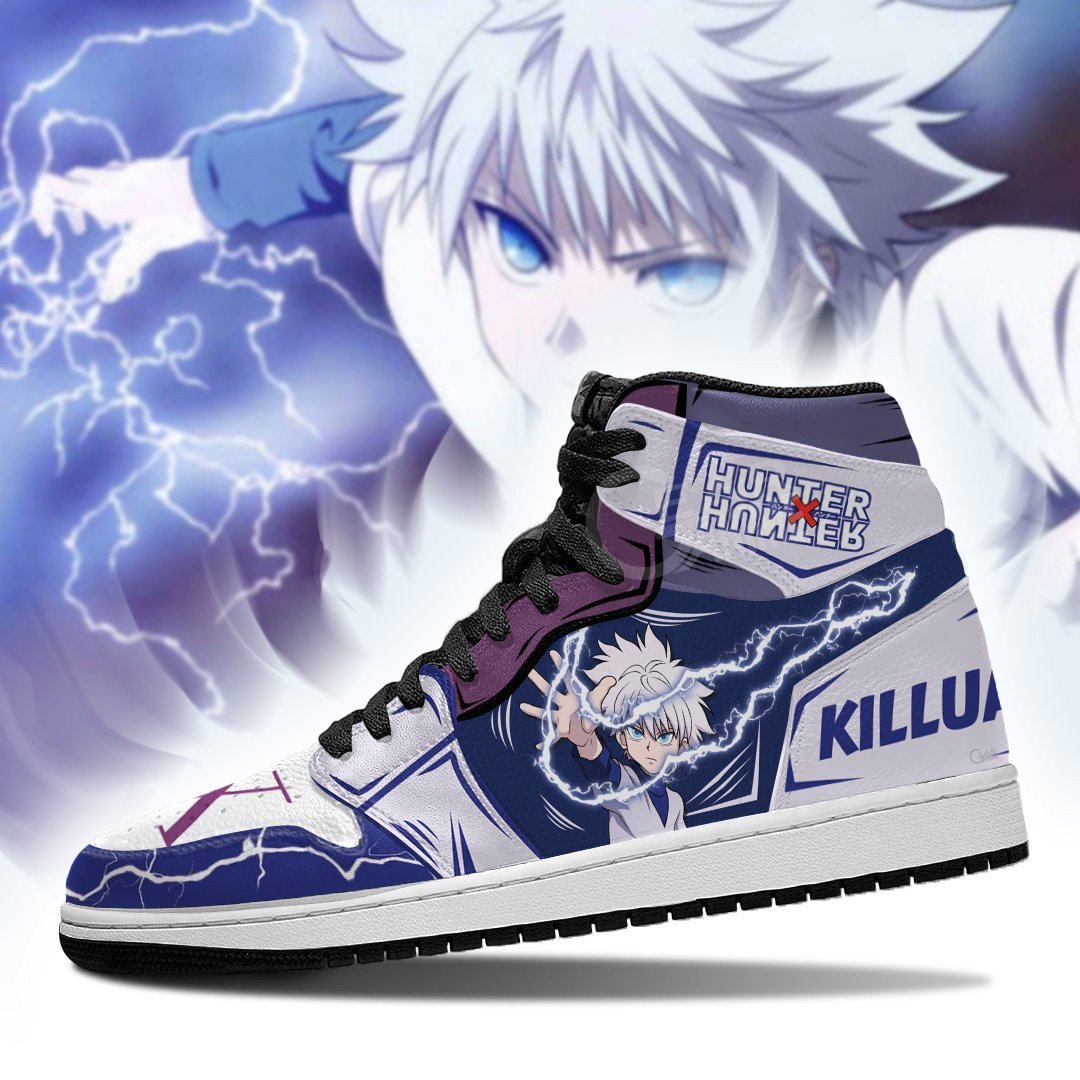 Killua Lightning J1s Sneakers Anime - Image 3