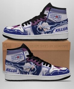 Alternative view of Killua Lightning J1s Sneakers Anime
