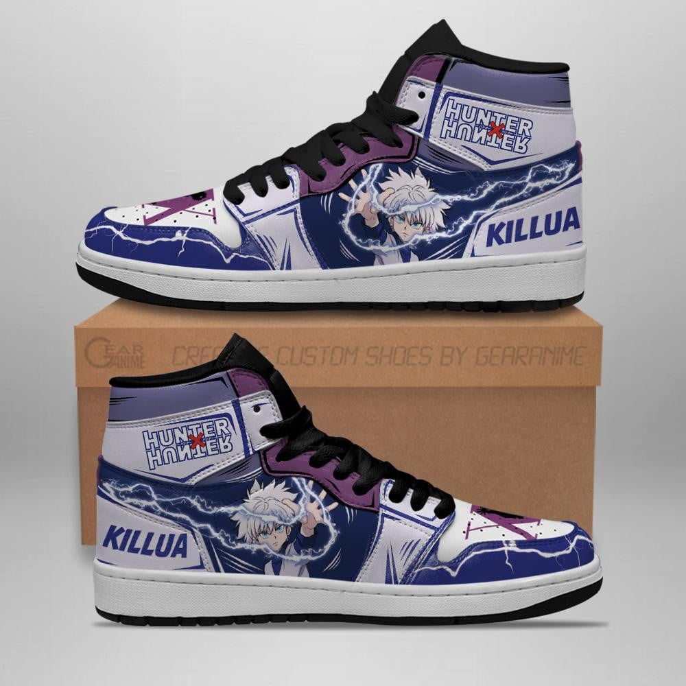 Killua Lightning J1s Sneakers Anime - Image 2