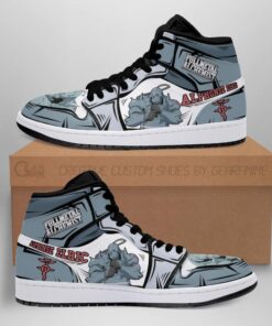 Alphonse Elric J1s Sneakers Anime