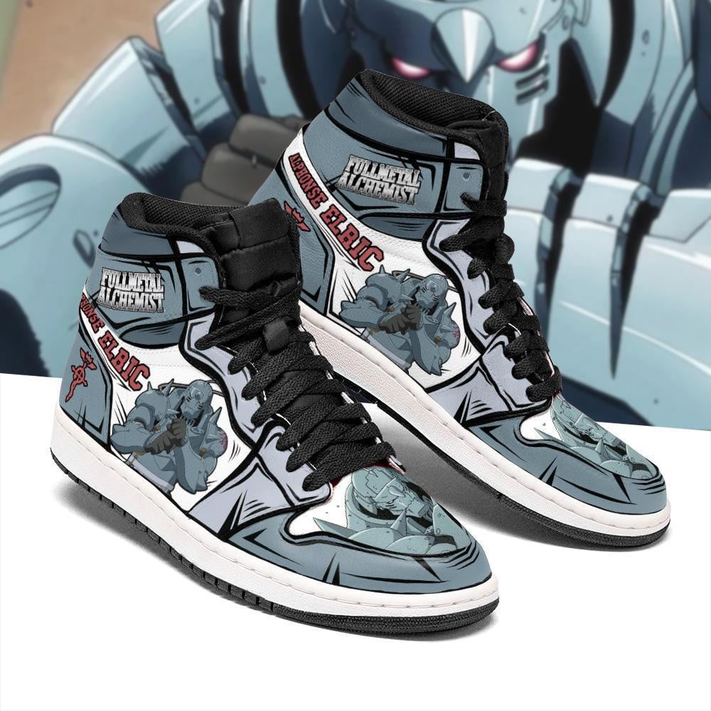 Alphonse Elric J1s Sneakers Anime - Image 2