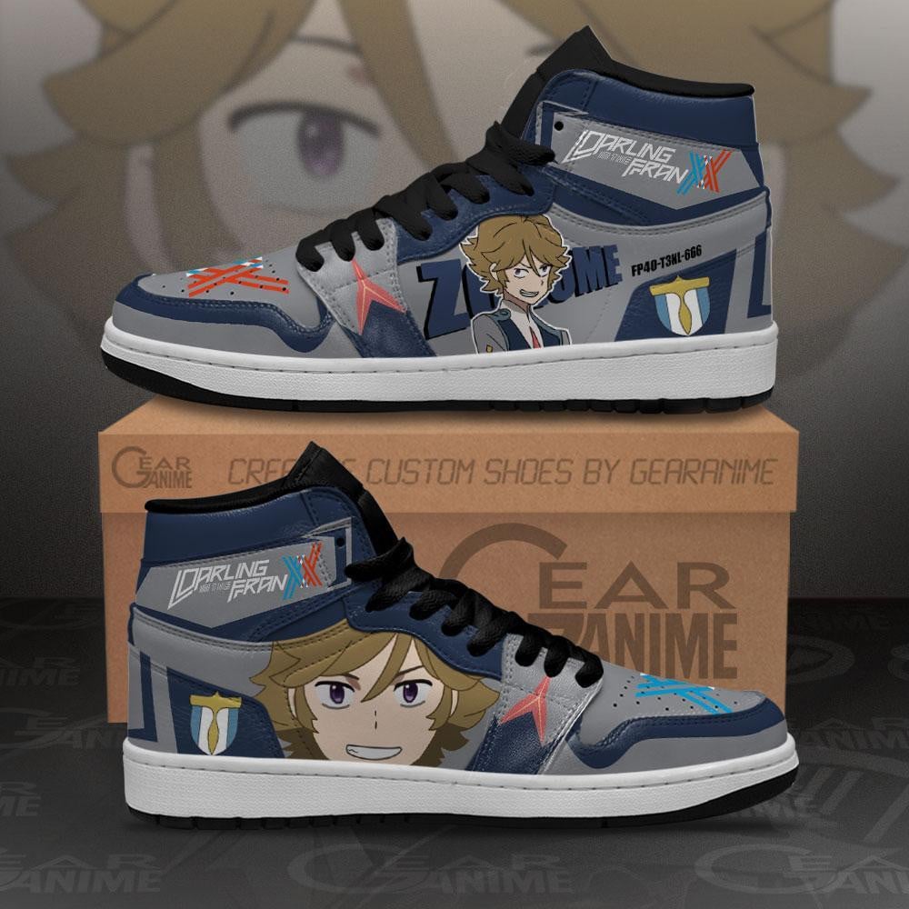 Zoromeo J1s Sneakers Anime Code 666 - Image 2