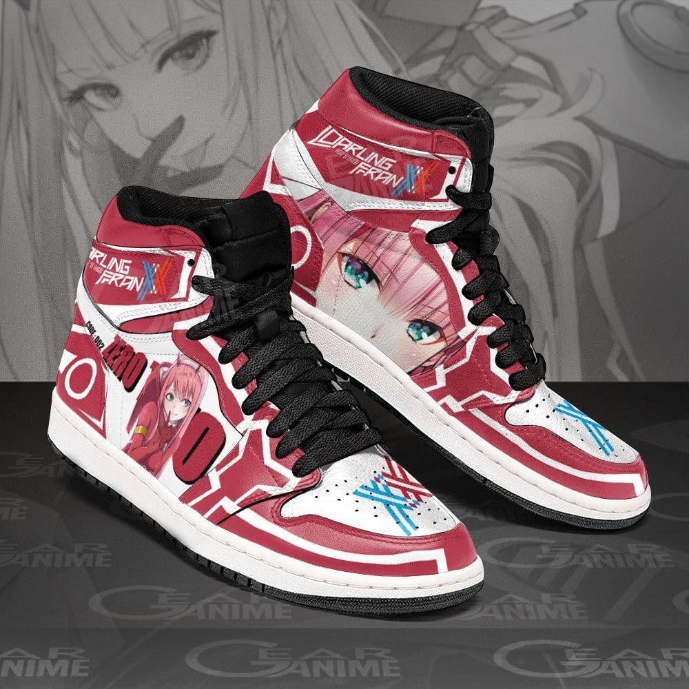 Zero Two J1s Sneakers Anime