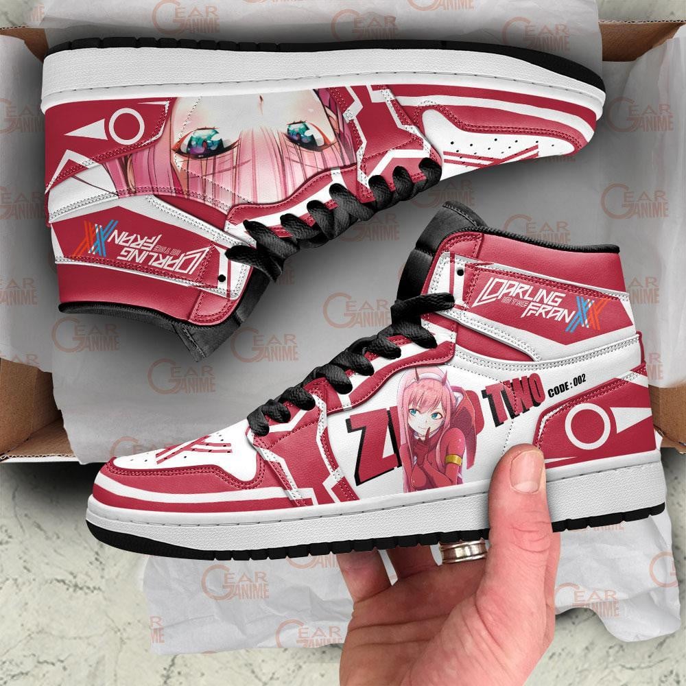 Zero Two J1s Sneakers Anime - Image 3