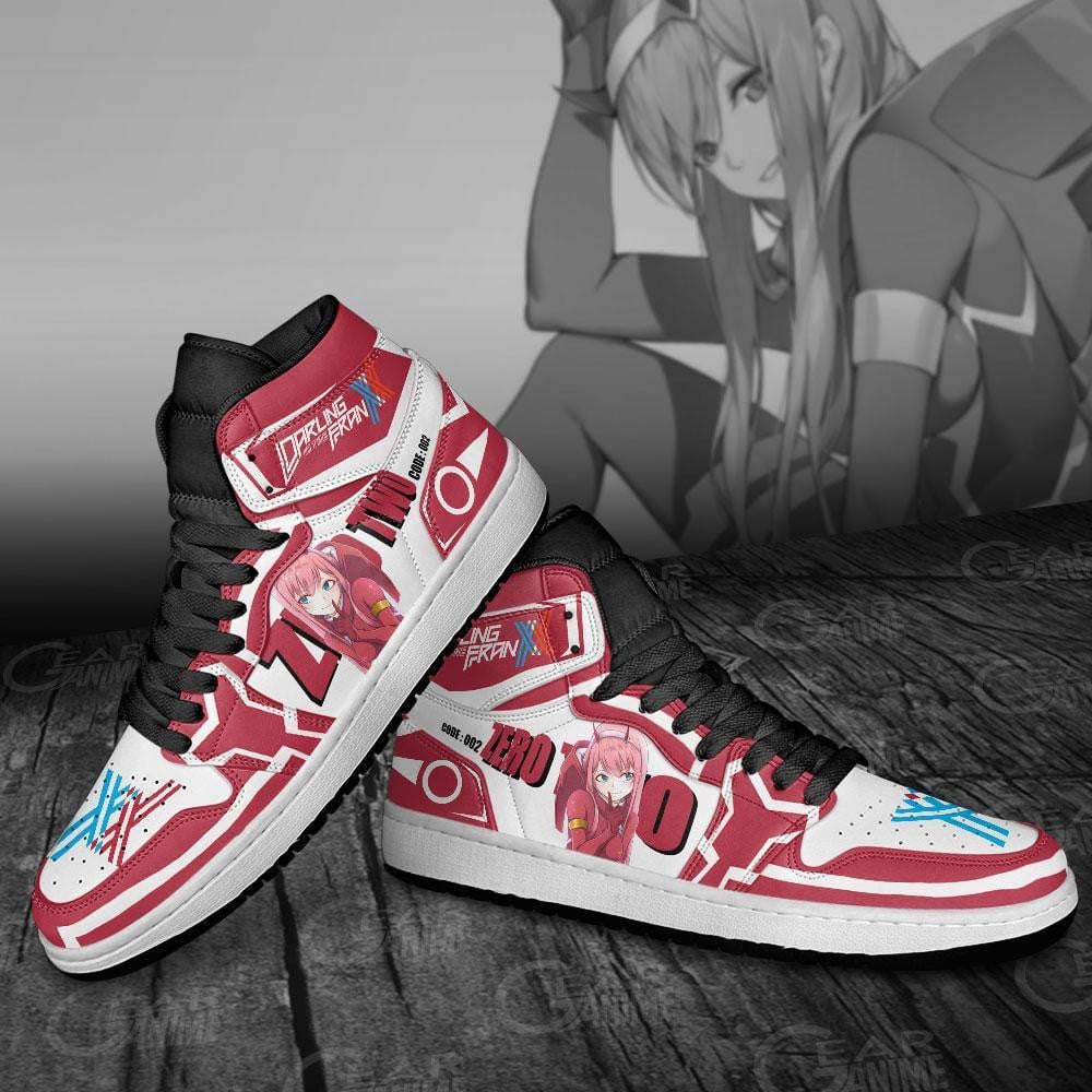 Zero Two J1s Sneakers Anime - Image 4