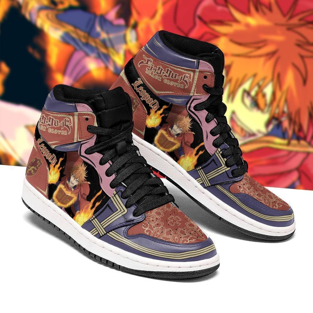 Crimson Lion Leopold Vermillion J1s Sneakers Anime