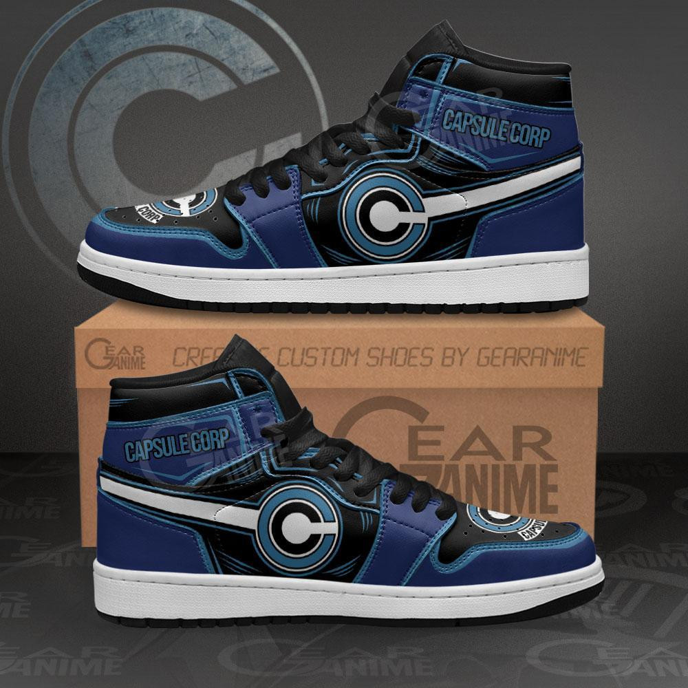 Capsule Corporation J1s Sneakers Symbol