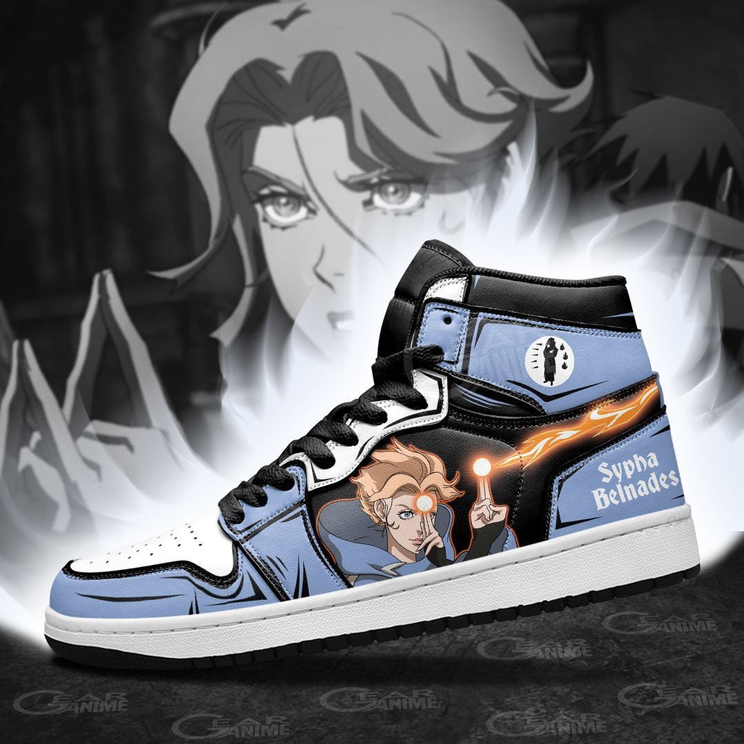 Castlevania Sypha Belnades J1s Sneakers Anime MN17 - Image 3
