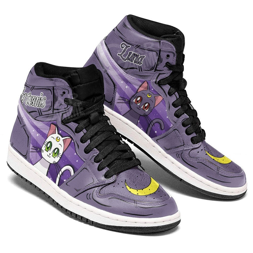 Luna and Artermis J1s Sneakers Anime MN20 - Image 3