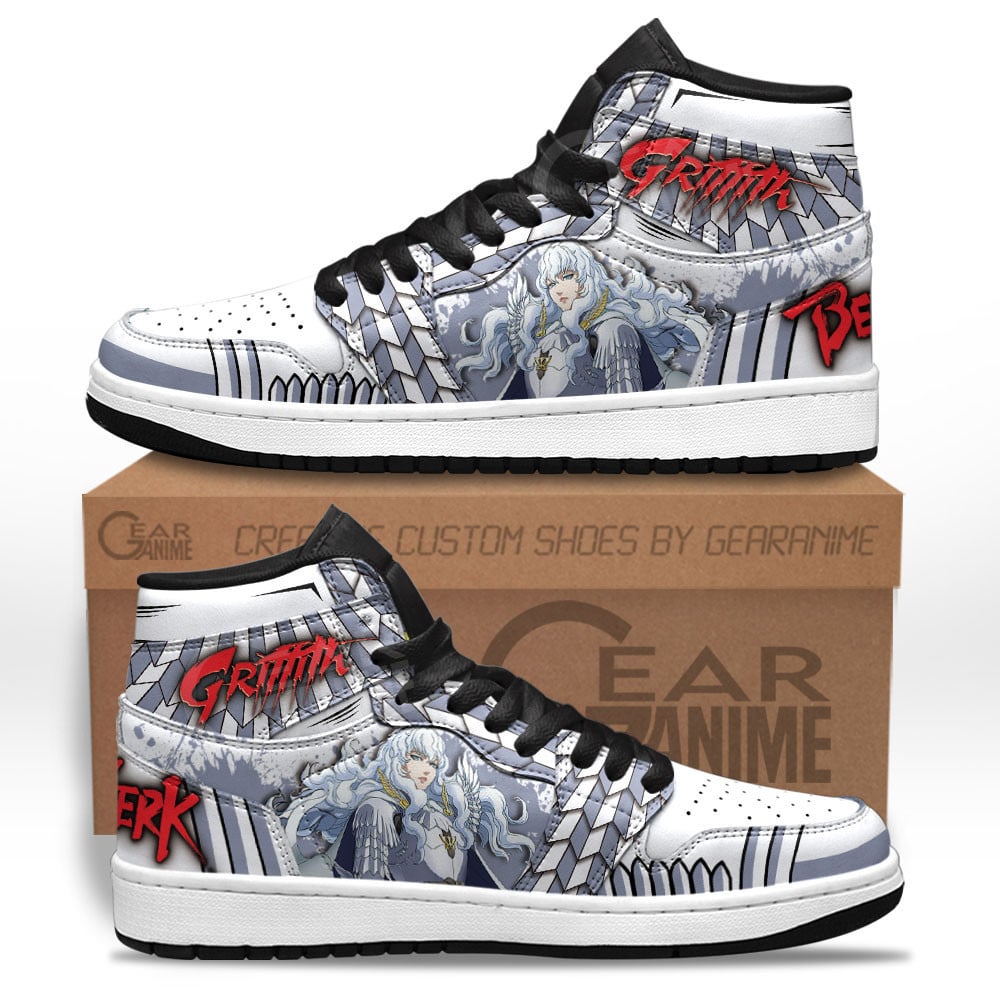 Griffith J1s Sneakers Custom Anime Shoes - Image 2