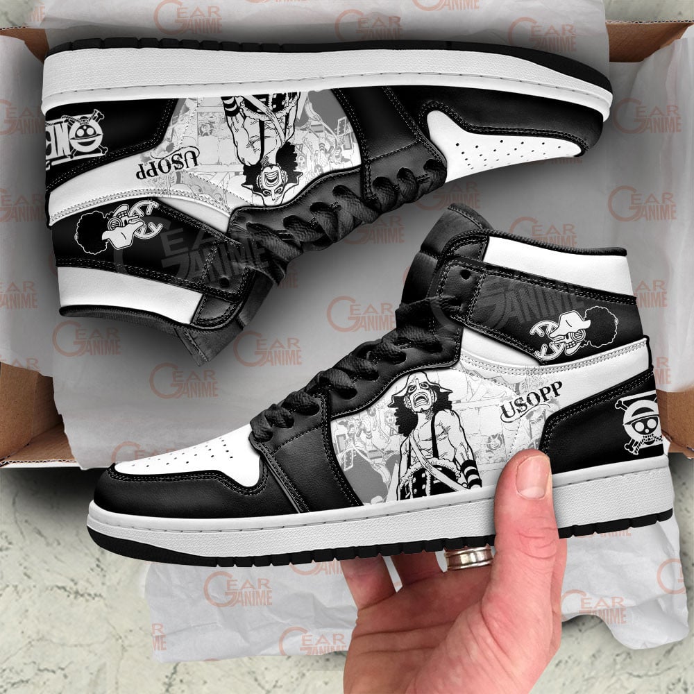 Usopp J1s Sneakers Anime MV24 - Image 4