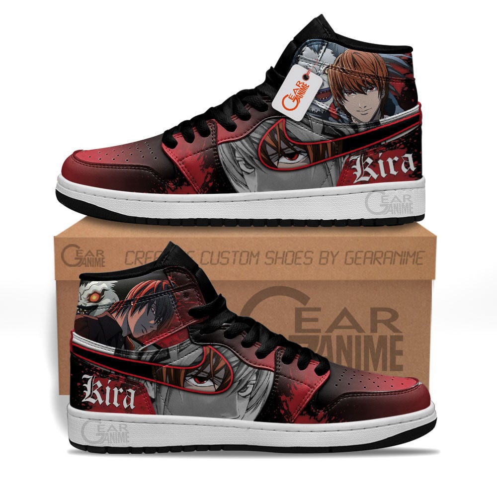 Light Yagami J1s Sneakers Anime - Image 2