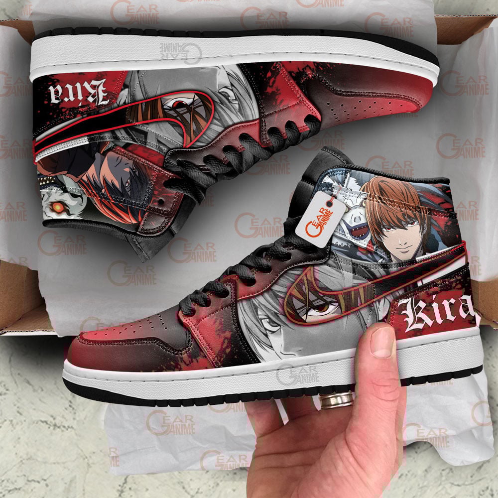 Light Yagami J1s Sneakers Anime - Image 3