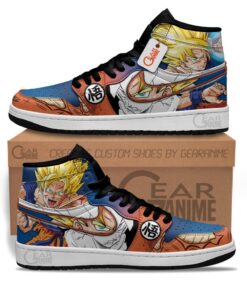 Alternative view of Goku Super Saiyan J1s Sneakers Anime